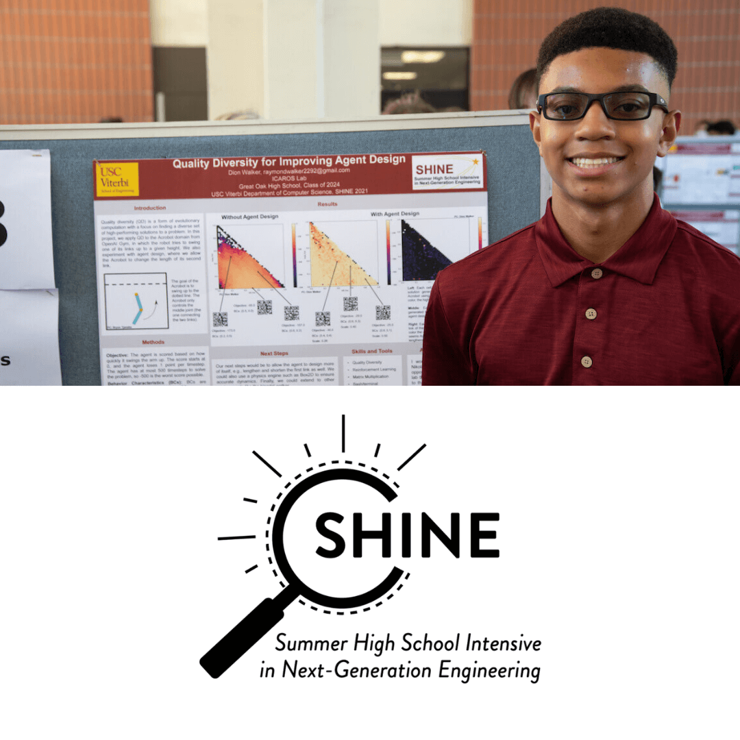 Featured image for “SHINE 2021: 58 High School Students Actively Contribute To USC Viterbi Research”